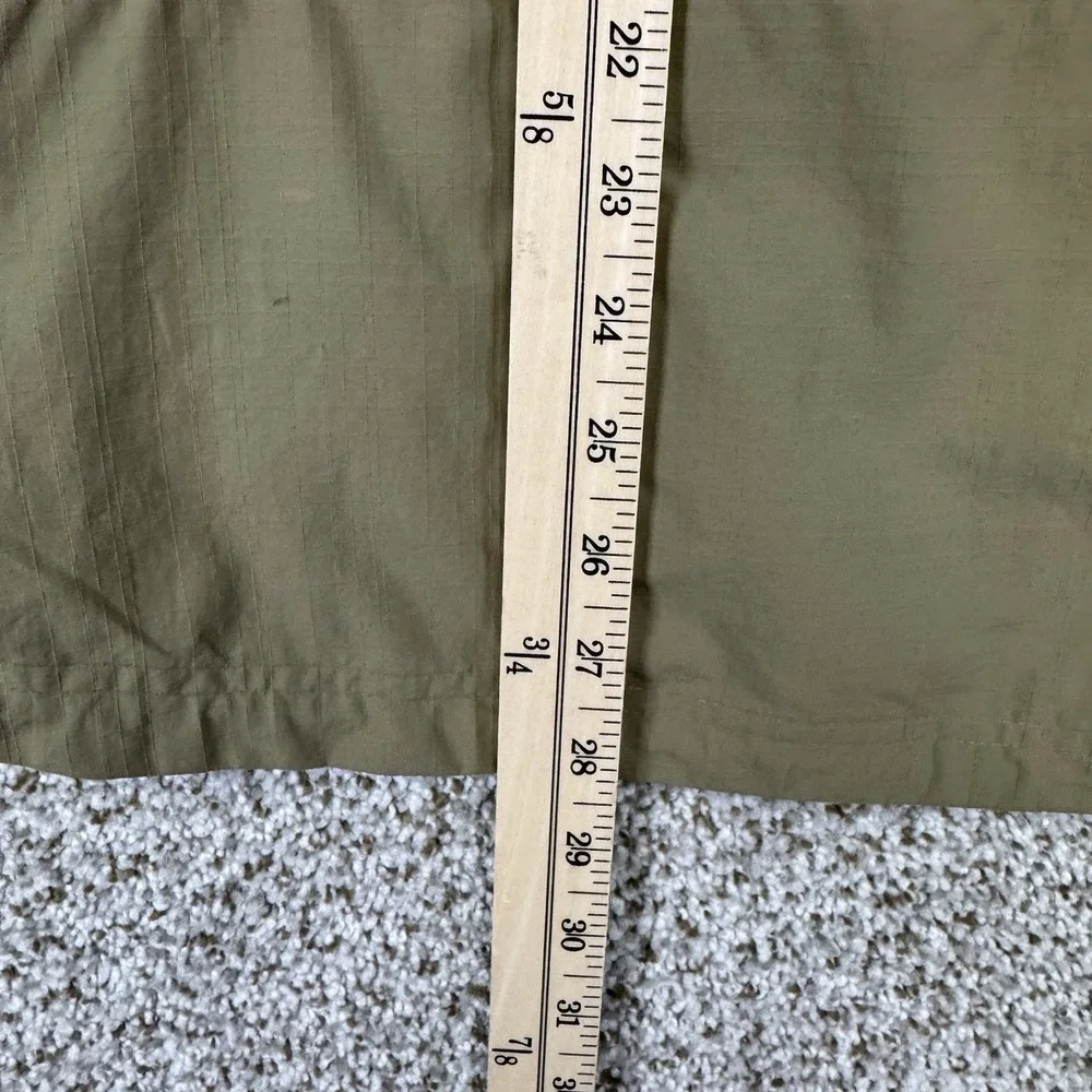ExOfficio FlyQ Vest Men's Size Small Tan Multi-Pockets Full Zip Outdoors Hiking